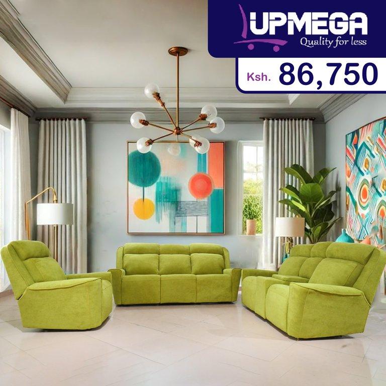 Series 1 -Six Seater Semi-Recliner (3+2C+1)